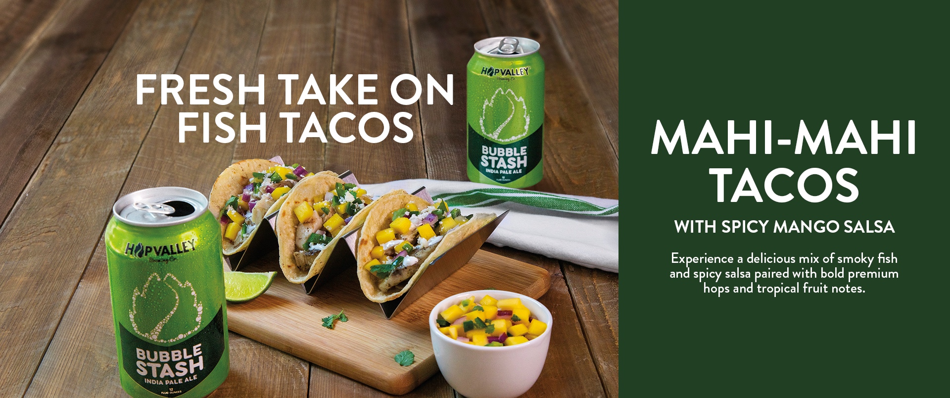 Mahi Mahi Tacos Hero Image