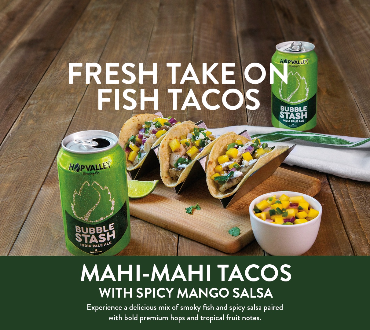 Mahi Mahi Tacos Hero Image