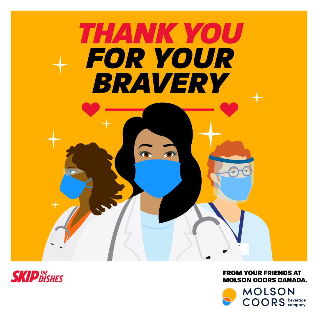 Thank you health care workers illustration