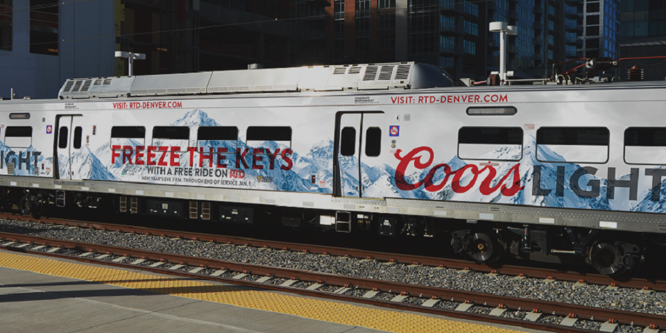 Coors Light Train