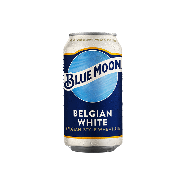Blue Moon Belgian White Can