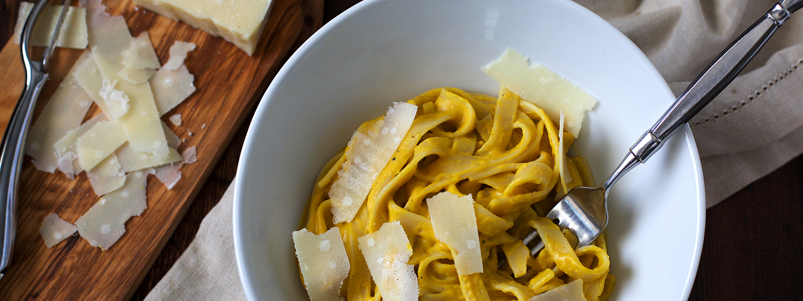 Fettuccini with Butternut Squash Sauce | Molson Coors