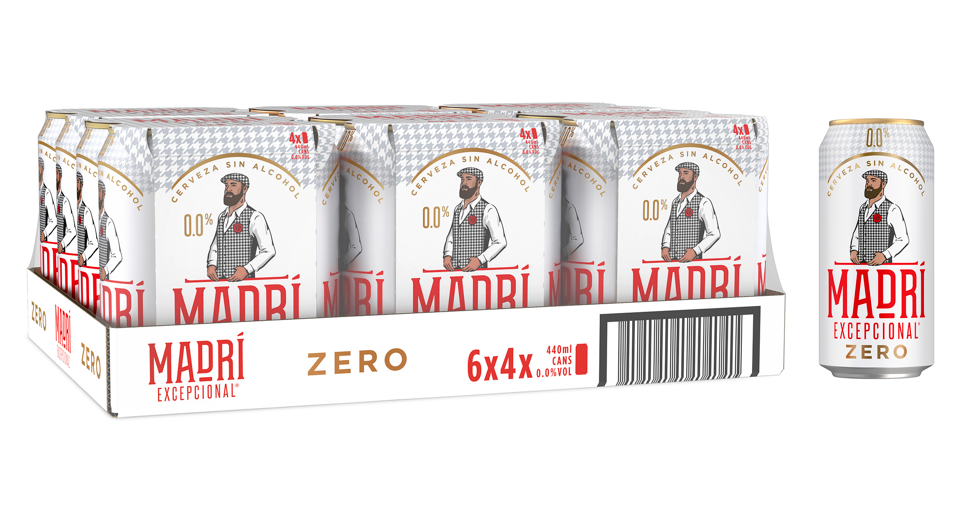 Madrí Excepcional 0.0% 6x4x440ml cans