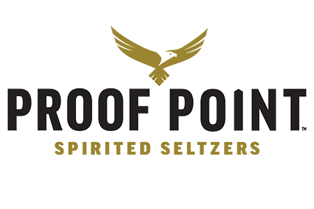Logo-ul Seltzer Spirited Point Proof