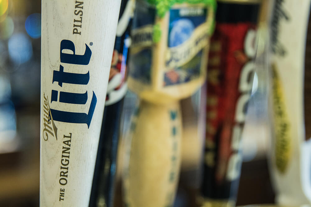 Miller Lite handle