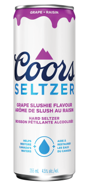 Coors Hard Seltzer CA - Grape